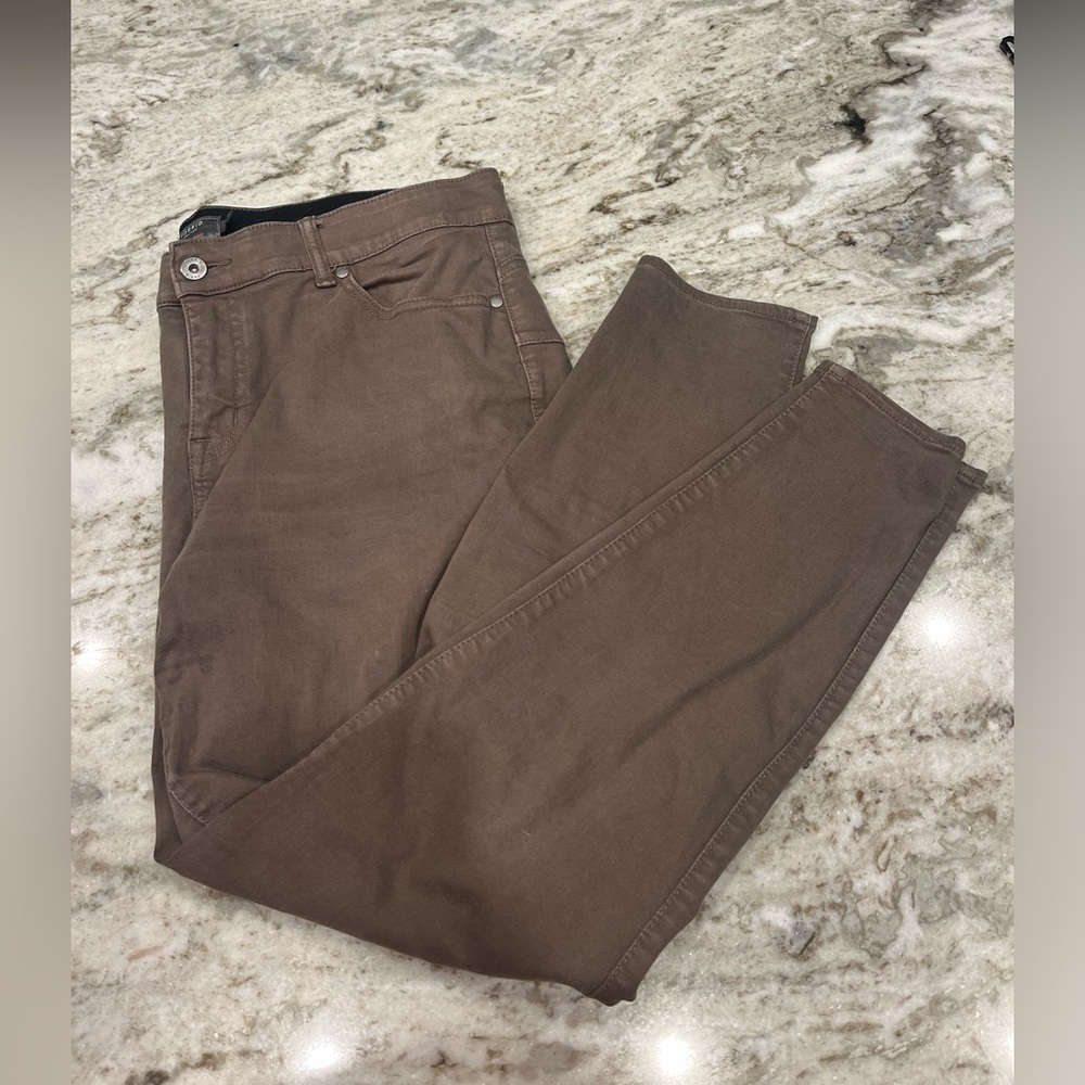 Torrid super soft bombshell skinny jeans in olive green‎